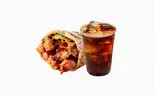 【韓国風】ヤンニョムキムチ煎餅 & Ice Coffee(M)(林氏煎餅【二号店】)