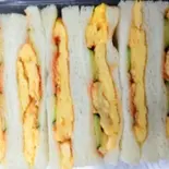オムレツ玉子サンド(アルカディア・カフェ 諸福店)
