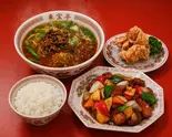 酢豚定食(中華料理 来宝亭)