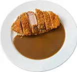 鹿児島産きな粉豚肩ロース とんかつカレー（カレー専門店ターバン）