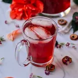 酸梅湯 夏定番 sour plum drink（明洞본죽＆비빔밥 ビビンバと本格スンドゥブ 北千住店）