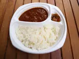 米粉のチキンカレー(米と米粉のグルテンフリー Hoy’s Cafe)