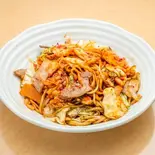 キムチ焼きそば（たこ焼き風林火山）