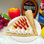 いちごカスタードクリーム【輸入いちご使用】(クレープ★ふる~る)
