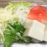 豆腐サラダ(小)（宮崎地鶏の店こま）