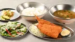 アジフライ定食(garage666)