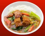 豚バラ肉かけご飯(梅蘭上野の森さくらテラス店)