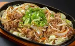 牛焼肉野菜炒め(国産牛使用)（TEPPAN 諒庭）