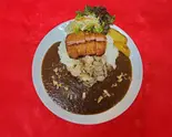 ハムカツカレー(箕輪商會)