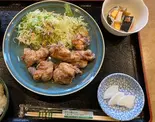 鶏のからあげ定食（お食事処 二葉屋）