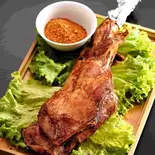 羊の足の丸焼き(烤小羊腿)（正宗中国味·羊大厨）