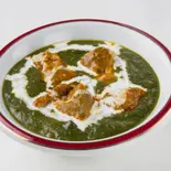 ほうれん草マトンカレーSpinach Mutton Curry（ザイカZAIKA東武練馬店）