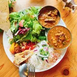 本日の合いがけカレー(ランチ)（TRUNK CAFE）