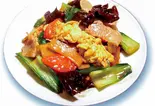 木くらげと豚玉炒め（興福楼）