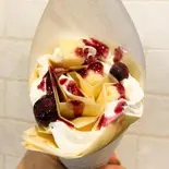 ブルーベリーレアチーズ（クレープカフェcoton）
