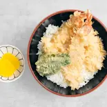 蝦天丼（そば処丸山）
