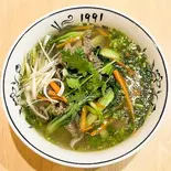 焼き豚の汁ビーフン bun chan thit nuong（1991 NHAT DANG PHO）
