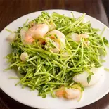 海鮮の豆苗炒め(歓迎 下北沢店)