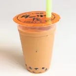 【16】キャラメルチャイタピオカ Mサイズ Caramel Chai Tapioca（HATTI KEBAB(ハッティ ケバブ) 大阪駅前第三ビル店）