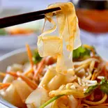 板春雨の胡麻風サラダ-凉皮 胡麻味（大福源）