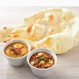 【欲張り2種類カレー】2カレーセット(ナン又はライス付き) 2CurrySet（KABITA Indian Restaurant）