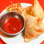 サモサ(2ps) Samosa (2 Pieces)（クイーンガーデン）