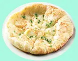チーズガーリックナン/Cheese Garlic Nan（インド・ネパールレストラン クシ）