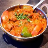ポークドピャザカレー pork dopyaza curry(インドネパールレストランアムル)