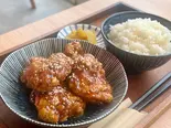 極鶏からあげ黒酢あんかけ3個弁当(東京からあげ極鶏(ゴクチー) 府中北店)