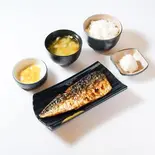 さばの塩焼き定食（よもきち商店）