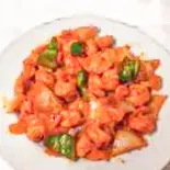 プラウンチリ Prawn Chilly（インドネパールレストランディルクス）