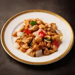 鶏肉のカシューナッツ炒め（中華料理 嘉園 お台場店）