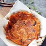 キムチチヂミ / Kimchi Korean Pancake / 김치전（韓国料理＆生サムギョプサル ビビサム 池袋東口店）