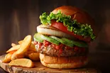 アボカドバーガー【AVOCADO BURGER】（バーガーズカフェグリル フクヨシ 墨田）