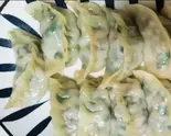 ニラ水餃子（張闖麻辣湯）