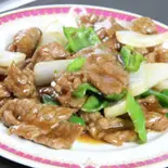 牛肉オイスターソース炒め（松楽菜館 有馬店）