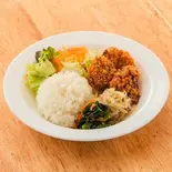 【玄米】おこさまごはん(ベジミートからあげ)（まんまる食堂）