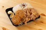 1キロからあげ＆ヒレカツ弁当（デカ盛り弁当はるき北大前店）