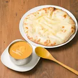 【人気No.1】チーズナンセット Cheese Nan Set（ベアフットカリー）