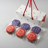 つぶ餡＆こし餡 6個入りセット（掌甘堂）