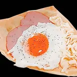 ハムチーズタマゴ（クレープハウスTUKURU 一ツ橋店）