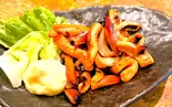 屋台風のいかの照焼き(餃子工房ちびすけ 梅田総本店)