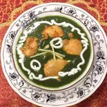 ほうれん草&チキン Saag Chicken Curry(ラフィー インディアンレストラン)