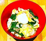 【人気2番！】 ポパ玉丼（餃子工房 ちびすけ 東心斎橋店）