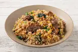 【納豆】台湾納豆炒飯 Taiwanese Fried Rice with Fermented Beans（台湾牛肉炒飯 新宿店 Taiwan Beef Fried Rice）