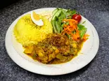 カレーチキンご飯（極東アンティール）
