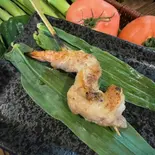 海老巻き(博多とりかわ鬼皮 六本松店)