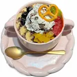 砕きチョコグリークヨーグルトボウル（【アサイーボウル＆グリークヨーグルト】 Amu's cafe）
