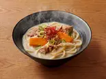 <337kcal> (大盛) コムタンラーメン Ramen in Korean Beef Bone Soup（【罪悪感ゼロヌードル！】 LOCALO Noodle(ロカロヌードル) 仙台国分町店）
