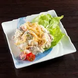 楽笑の温玉ポテトサラダ Rakusho's Soft-Boiled Egg ＆ Potato Salad（楽笑 北浦和駅西口店）